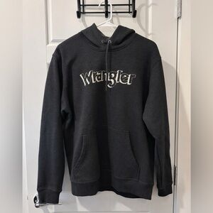 Wrangler Men's Charcoal Hoodie Sweater